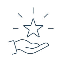 Hand, Stern, Symbol, Auszeichnung, Form